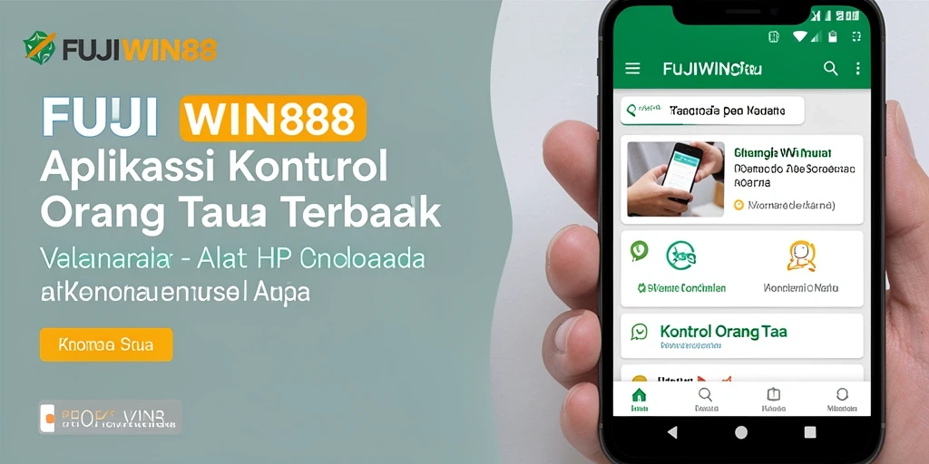 Antarmuka FUJIWIN88 yang ramah untuk fungsi Kontrol Orang Tua.